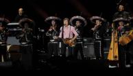 Paul McCartney, exintegrante de The Beatles, dio un concierto gratuito en el Zócalo el 10 de mayo de 2012
