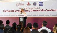 La gobernadora Marina del Pilar destacó la importancia de que los ciudadanos tengan confianza en las autoridades de seguridad.