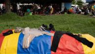 Migrantes acampan en Chiapas de manera permanente
