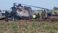 FGR realiza investigación sobre helicóptero que se desplomó en Los Mochis, Sinaloa: Semar