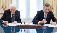 El presidente italiano, Sergio Mattarella, se reúne con el presidente del Consejo, en el Palacio Presidencial de Italia.
