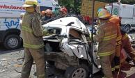 Tráiler embiste a 7 autos en la carretera Chapala, Jalisco; deja 9 heridos y 1 muerto