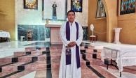 El sacerdote Felipe Vélez Jiménez, en la imagen, fue atacado a balazos en el municipio de Chilapa;&nbsp;recibió un disparo en el pómulo derecho.