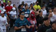 "El Medio Maratón inicia en El Caballito, en Reforma y va a ser por todo Reforma", señaló Claudia Sheinbaum.