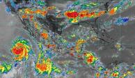 Lejos de las costas mexicanas, "Frank" se intensifica a huracán categoría 1