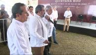 Autoridades federeales en Quintana Roo.