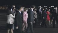 Nancy Pelosi aterriza en Taiwán.