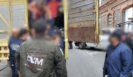 Rescata INM a 116 migrantes en Puebla.