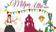 Cartel del evento en Milpa Alta en los siguientes días.