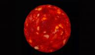 Científico francés publicó una foto de supuesta estrella que resultó ser un chorizo.