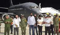 Aeronave mexicana arriba a Cuba con ayuda para combatir incendio en Matanzas