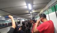 Metro CDMX: Usuarios cantan "Ni tú ni nadie" en estación Bellas Artes (VIDEO).