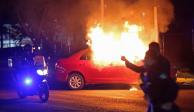 En Jalisco y Guanajuato se reportaron quema de vehículos tras operativo contra grupos criminales.