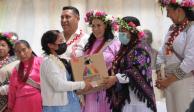 En el marco del Día Internacional de los Pueblos Indígenas, en Edomex se entregaron&nbsp;canastas del programa “Familias Fuertes, Niñez Indígena”&nbsp;