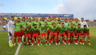 Jugadores de FC Juárez previo a un duelo de la Liga MX