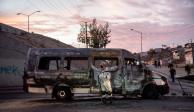 Hombres armados incendiaron vehículos en cuatro ciudades de Baja California.&nbsp;