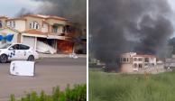 Manifestantes quemaron la casa de la alcaldesa de San José del Ricón, Edomex.