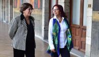 Delfina Gómez y Leticia Ramírez se reúnen para acordar transición de la SEP