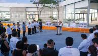 Mara Lezama, gobernadora electa de Quintana Roo, entregó oficinas de tránsito en el municipio Benito Juárez.