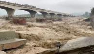 La intensas lluvias han provocado daños en viviendas.