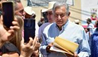 El Presidente Andrés Manuel López Obrador acude a reunión con autoridades de la sierra de Sonora y de Chihuahua, en Rosario