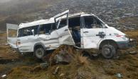 Accidente minibús en Perú deja cuatro personas fallecidas, todas identificadas como turistas.