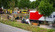Un camión se impactó contra una fiesta vecinal en Países Bajos; hay varias personas muertas y heridas.