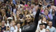 Serena Williams, tras ganar en la Primera Ronda del US Open ante Danka Kovinic.