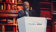Carlos Slim en el evento de México Siglo XXI, de la Fundación Telmex Telcel.