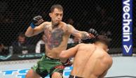 El mexicano Cristian Quiñonez derrotó con un impresionante nocaut técnico a Khalid Taha en su debut en la UFC.
