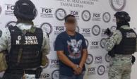 La Guardia Nacional capturó al presunto involucrado en la masacre de 72 migrantes en San Fernando.