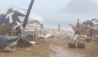 Debido a la tormenta tropical "Kay" se ha cerrado la navegación en costas de Acapulco, Zihuatanejo y Puerto Marqués, en Guerrero