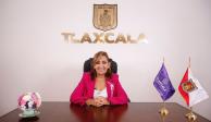 La gobernadora de Tlaxcala Lorena Cuéllar busca mejorar las condiciones laborales.