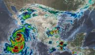 "Kay" se intensifica a huracán categoría 2 este miércoles.
