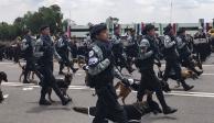 Guardia Nacional afina su participación en el desfile del próximo 16 de septiembre, en medio de polémicas por su pase posible a la Sedena.