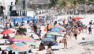 Turismo internacional registra aumento en julio; deja derrama económica de 2 mil 600 mdd: Inegi.
