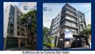 En la imagen: Inmuebles vinculados con investigaciones por el Cártel Inmobiliario de la Benito Juárez.