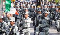 Desfile militar en Cancún, Quintana Roo, con motivo del 16 de septiembre 2022.