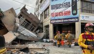 Terremoto magnitud 6.8 sacude Taiwán; hasta el momento reportan al menos una persona fallecida.