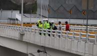 Descartan riesgo en puente vehicular ubicado cerca de plaza Altika; continúa cerrado