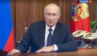 El presidente ruso Vladimir Putin firmó la ley para anexar 4 regiones ucranianas a su territorio.