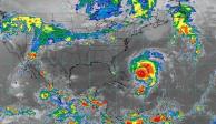Se forma Tormenta Tropical "Newton" en el Pacífico; prevén lluvias fuertes en 4 estados.