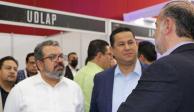 El gobernador de Guanajuato, Diego Sinhue y el&nbsp;&nbsp;Encargado de Despacho de la SICT, Jorge Nuño Lara