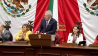 Michoacán avanza en política social, asevera Alfredo Ramírez Bedolla.
