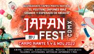 El Japan Fest se realizará los días 5 y 6 de noviembre en Campo Marte, en la CDMX