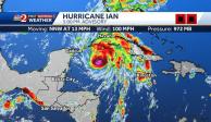 El Servicio Meteorológico Nacional (SMN) prevé huracán "Ian" se intensifique a categoría 4, la penúltima en la escala&nbsp;Saffir-Simpson