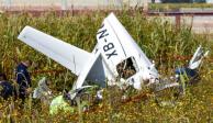 Gobierno federal abre investigación por accidente de avioneta en Edomex.