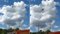 Desplome de helicóptero de la Semar en Tabasco dejó al menos tres elementos fallecidos.