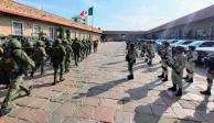 Se suman 400 elementos del Ejército y GN a tareas de seguridad en San Luis Potosí.