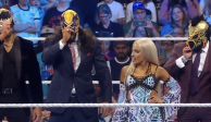 El Hijo del Fantasma debutó en WWE SmackDown acompañado del Legado del Fantasma, que está integrado por Joaquin Wilde, Cruz del Toro y por Zelina Vega.